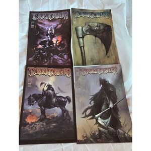 Frank Frazetta Death Dealer Shadows of Mirahan 1 2 Image Comics Lot 4 Variant